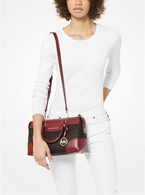 michael kors maya small satchel|extra small Michael Kors purse.